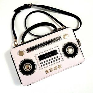 Kate Spade Jazz Things Up Boom Box Shoulder Bag (RARE)
